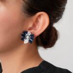 Japanese Tsumamizaiku Flower Earrings Upcycle Craft Therapy Workshop - Image 11