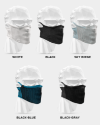 NAROO F5S - ORIGINAL WASHABLE FILTERING MASK (SHORT) [MICRONET FILTER FABRIC, UV PROTECTION, WASHABLE, FOR ALL WEATHER] (UNISEX) - Image 15